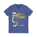 Be a Lion V-Neck Tee