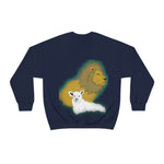 Lion and the Lamb Heavy Blend™ Crewneck Sweatshirt