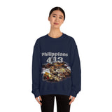 Philippians 4:13 Heavy Blend™ Crewneck Sweatshirt