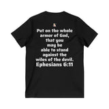 Armor of God Jersey V-Neck Tee