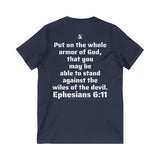 Armor of God Jersey V-Neck Tee