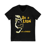 Be a Lion V-Neck Tee