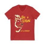 Be a Lion V-Neck Tee