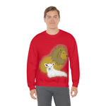 Lion and the Lamb Heavy Blend™ Crewneck Sweatshirt