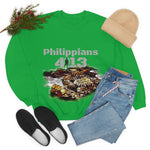 Philippians 4:13 Heavy Blend™ Crewneck Sweatshirt