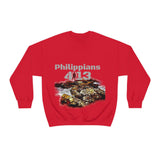 Philippians 4:13 Heavy Blend™ Crewneck Sweatshirt