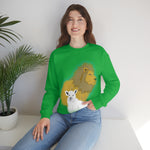 Lion and the Lamb Heavy Blend™ Crewneck Sweatshirt