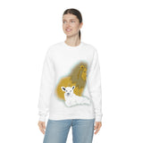 Lion and the Lamb Heavy Blend™ Crewneck Sweatshirt