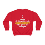 Philippians 4:13 Heavy Blend™ Crewneck Sweatshirt