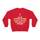 Philippians 4:13 Heavy Blend™ Crewneck Sweatshirt