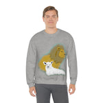 Lion and the Lamb Heavy Blend™ Crewneck Sweatshirt