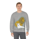 Lion and the Lamb Heavy Blend™ Crewneck Sweatshirt