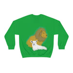 Lion and the Lamb Heavy Blend™ Crewneck Sweatshirt