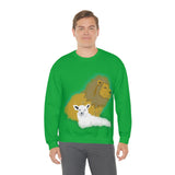 Lion and the Lamb Heavy Blend™ Crewneck Sweatshirt