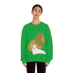 Lion and the Lamb Heavy Blend™ Crewneck Sweatshirt