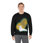 Lion and the Lamb Heavy Blend™ Crewneck Sweatshirt