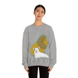 Lion and the Lamb Heavy Blend™ Crewneck Sweatshirt