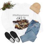 Philippians 4:13 Heavy Blend™ Crewneck Sweatshirt