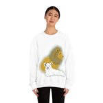 Lion and the Lamb Heavy Blend™ Crewneck Sweatshirt