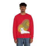 Lion and the Lamb Heavy Blend™ Crewneck Sweatshirt