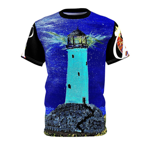 Lighthouse full color tee