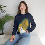 Lion and the Lamb Heavy Blend™ Crewneck Sweatshirt