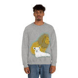 Lion and the Lamb Heavy Blend™ Crewneck Sweatshirt