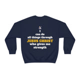 Philippians 4:13 Heavy Blend™ Crewneck Sweatshirt