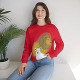 Lion and the Lamb Heavy Blend™ Crewneck Sweatshirt