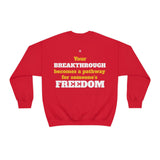 Breaking Chains Heavy Blend™ Crewneck Sweatshirt