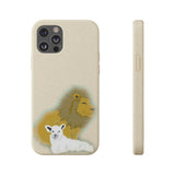 Lion and the Lamb Biodegradable Case