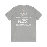 Made in the Secret Place V-Neck Tee