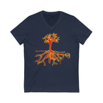 Rooted Jersey Short Sleeve V-Neck Tee