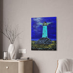 Lighthouse painting