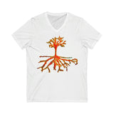 Rooted Jersey Short Sleeve V-Neck Tee