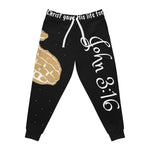 Sacrificial Love Athletic Joggers (AOP)