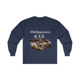 Philippians 4:13 Long Sleeve Tee