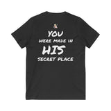 Made in the Secret Place V-Neck Tee