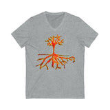 Rooted Jersey Short Sleeve V-Neck Tee