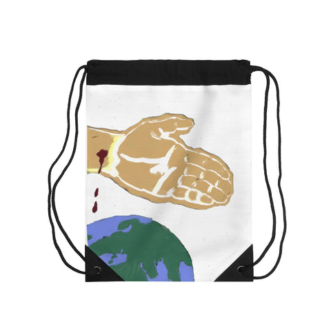 Sacrificial Love Drawstring Bag