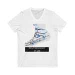 Deuteronomy 11:24 Jersey Short Sleeve V-Neck Tee