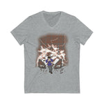 Breaking Chains Jersey Short Sleeve V-Neck Tee