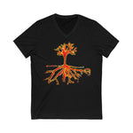 Rooted Jersey Short Sleeve V-Neck Tee