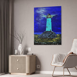 Lighthouse painting