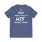 Made in the Secret Place V-Neck Tee