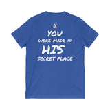 Made in the Secret Place V-Neck Tee