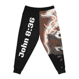 Breaking Chains Athletic Joggers (AOP)