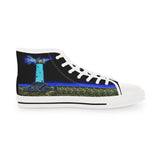 Lighthouse Men's High Top Sneakers