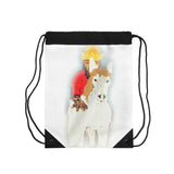 King Jesus Drawstring Bag